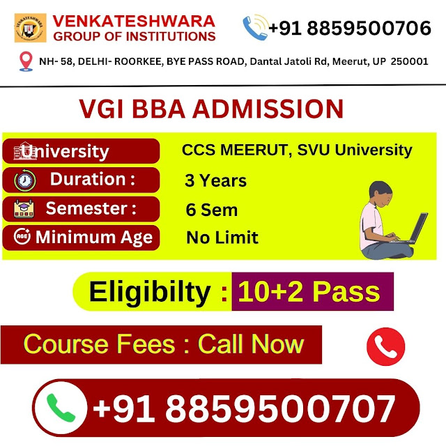 Best BBA College in Delhi Ncr: Venkateshwara group of institutions