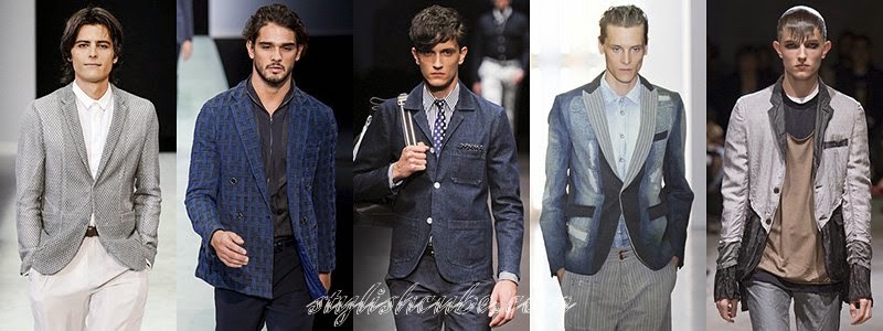 Spring 2014 Men's Jackets Fashion Trends