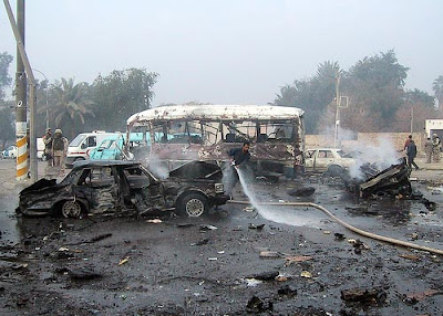 Fotos de Carros Bomba - Después de Estallar