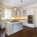 White Distressed Kitchen Cabinets