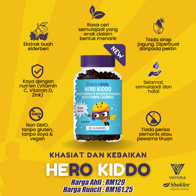 Produk Terbaru Shaklee : Hero Kiddo