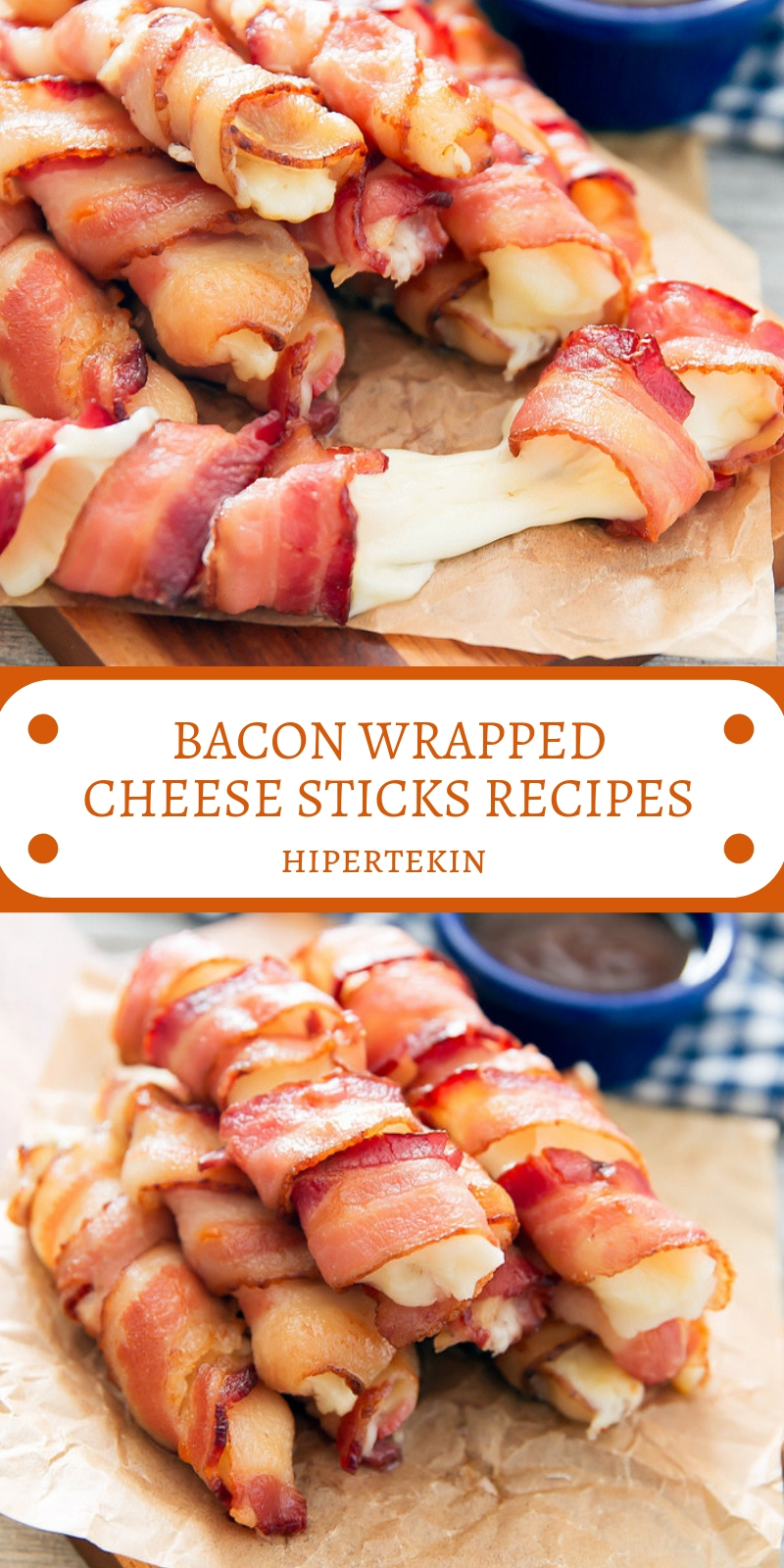 BACON WRAPPED CHEESE STICKS RECIPES