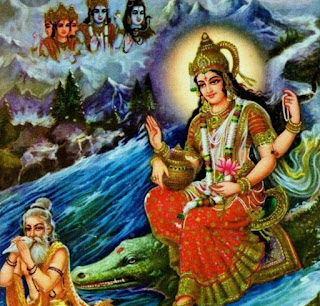 King bhagirath and Goddess Ganga