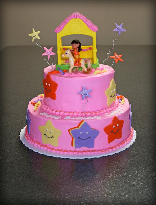 Dora Birthday Cakes on Dora Birthday Cake This Cake Was One That I Really Tried To Work On My