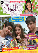 Holaaaa, he encontrado las imágenes de portada de la revista nº 3 y 5º . (revista violetta nâº )