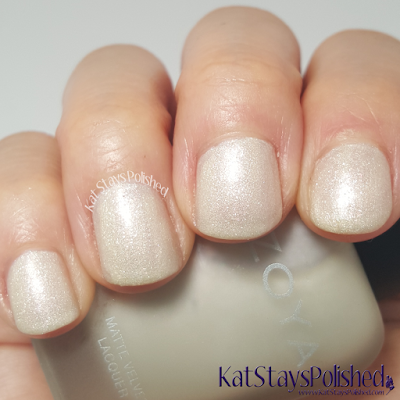 Zoya Matte Velvet 2015 - Sue | Kat Stays Polished