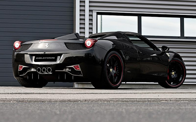 Ferrari 458 Italia Spyder Black