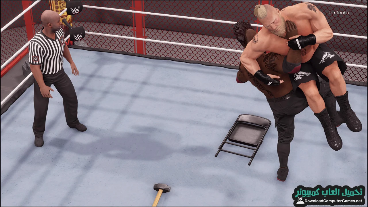تحميل لعبة WWE impact 2011 للكمبيوتر من ميديا فاير