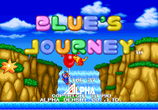 Videojuego Blue's Journey - 1991