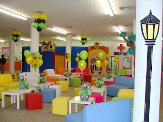 Children's Parties, Locations, Environments and Lounges