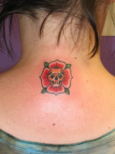 A very popular tattoo image is a rose tattoo design