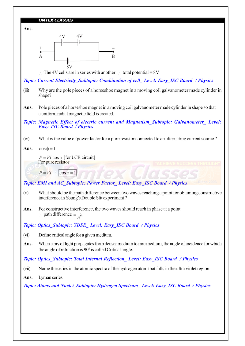 XII_ISC Board_Official_Physics P-1_Solutions_[11.03.2019]