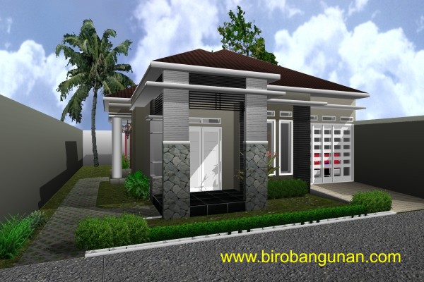 Konsep 20 Warna Cat  Rumah  Biru Hitam 