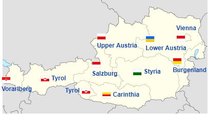 Pembagian wilayah administratif Austria