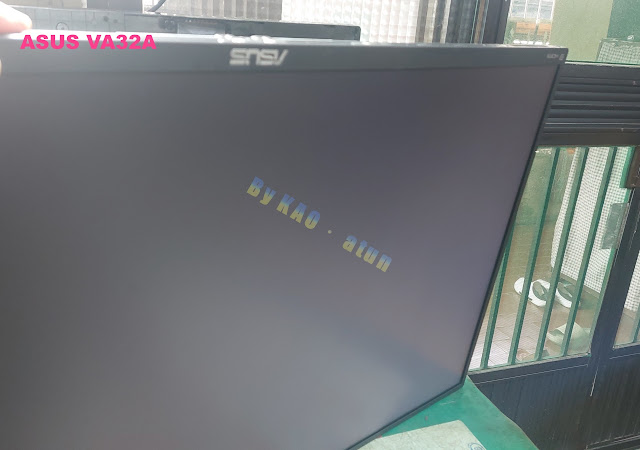 ASUS（華碩）型號：VA32A，送電啟動後，無影像、有亮光