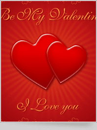 Decorative Valentine Frame