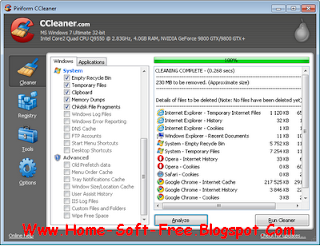 تحميل برنامج تنضيف الحسوب مجانا سي كلينر Download CCleaner 2013