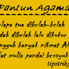 Contoh Pantun Agama Lucu