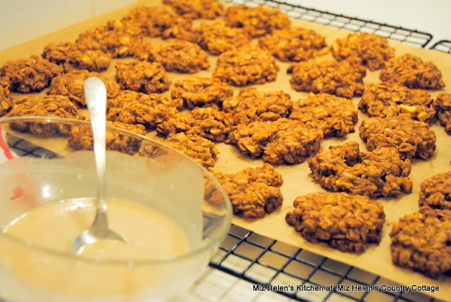 Apple Cookies With Maple Glaze at Miz Helen's Country Cottage