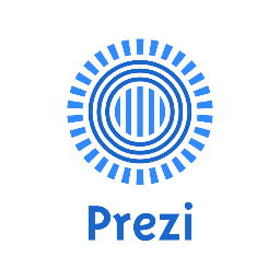 Prezi Logo in Blue