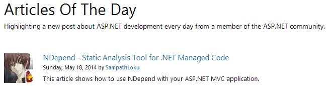 NDepend - Static Analysis Tool for .NET Managed Code