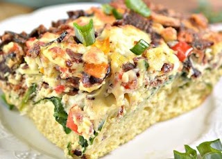 Keto Dinner | Keto Breakfast Casserole