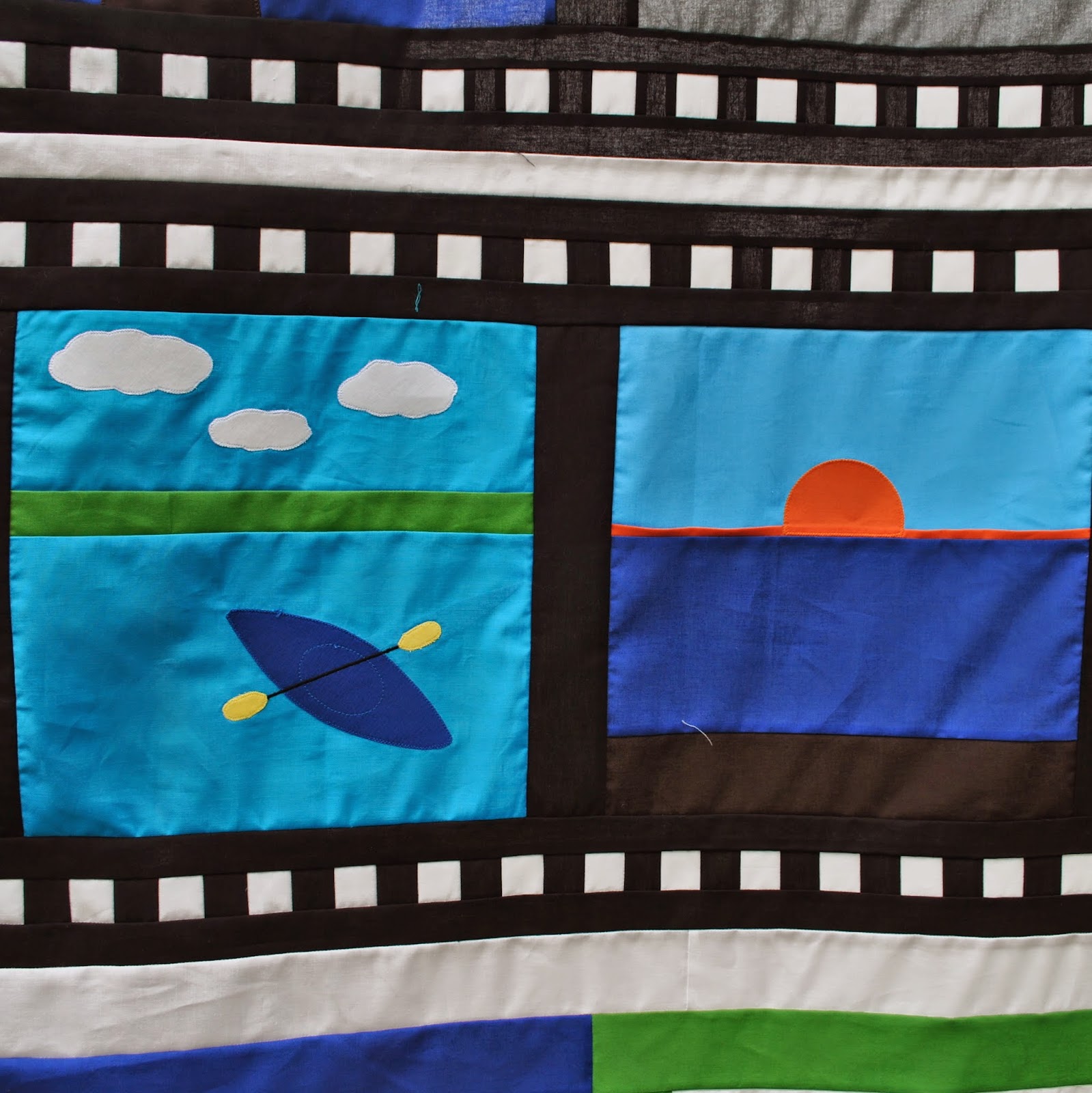 Camera Quilt - film strip 2