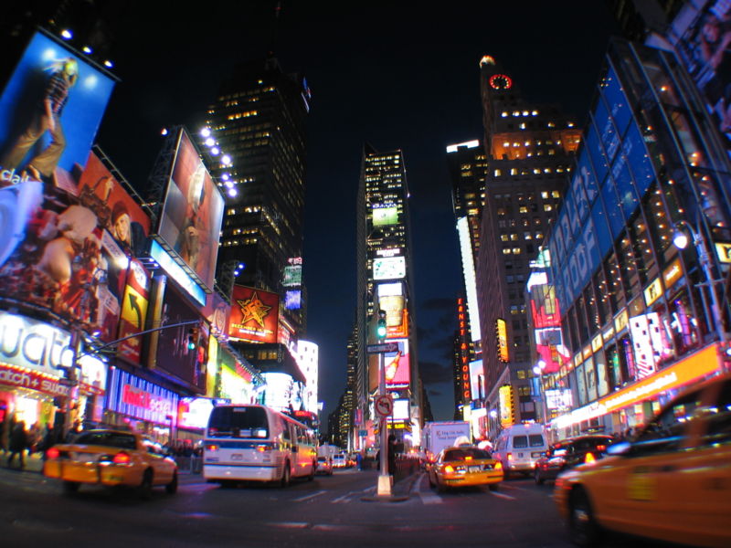 time square new years. Once a year like