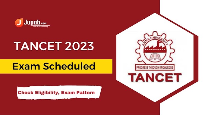 TANCET 2023 Scheduled For MBA, MCA Admission - Exam Date, Application, Eligibity