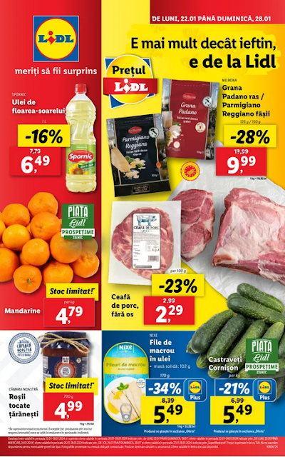 LIDL Catalog - Brosura 22-28.01 2024→  Lidl Plus | Super Weekend