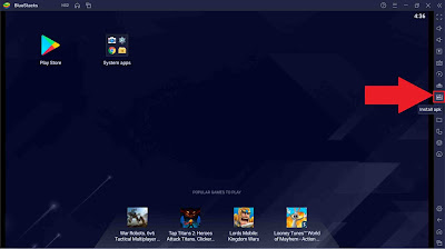 Cara Instal Game Android di Bluestack