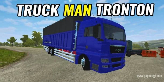 mod truck man tronton bussid