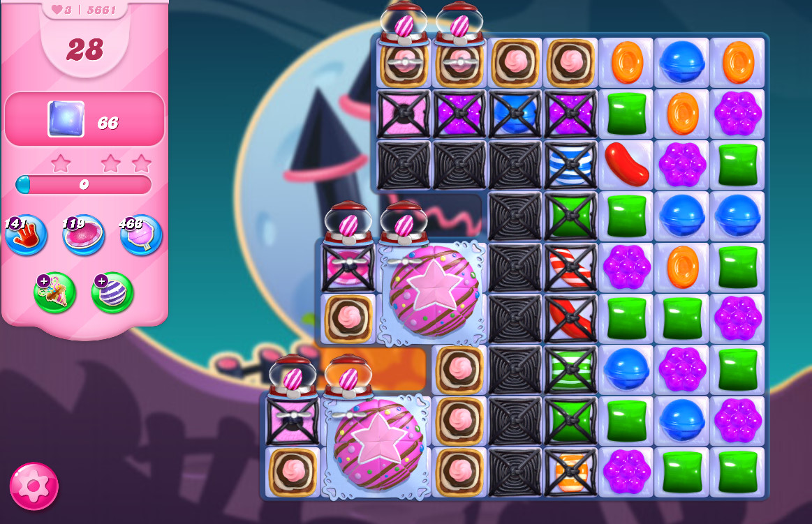 Candy Crush Saga level 5661