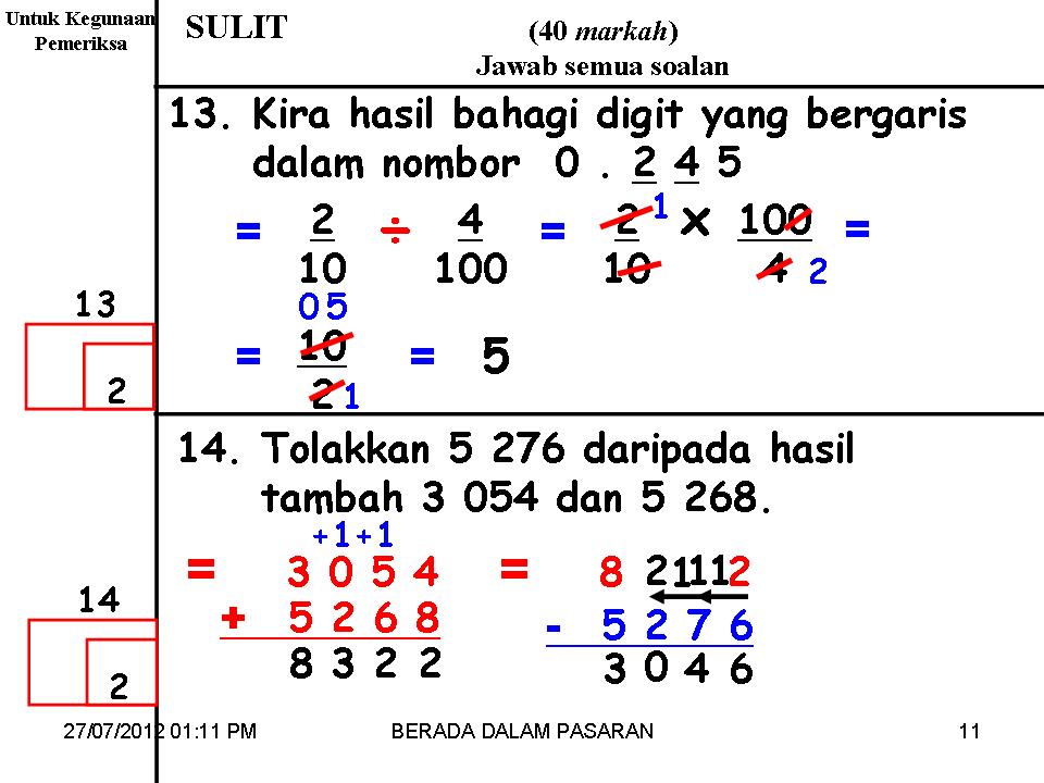 Contoh Soalan Kbat Pi - Malacca a