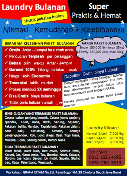 Laundry Kiloan Murah Praktis Laundry Kiloan Paket 