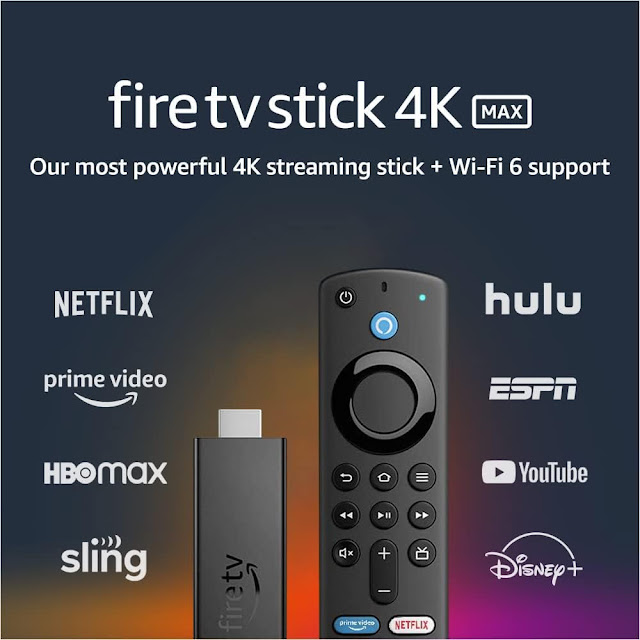 Compact Design - Amazon Fire TV Stick 4K Max streaming