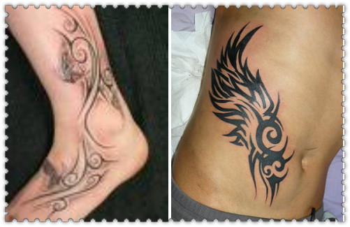 large tribal tattoo. have used tribal tattoos