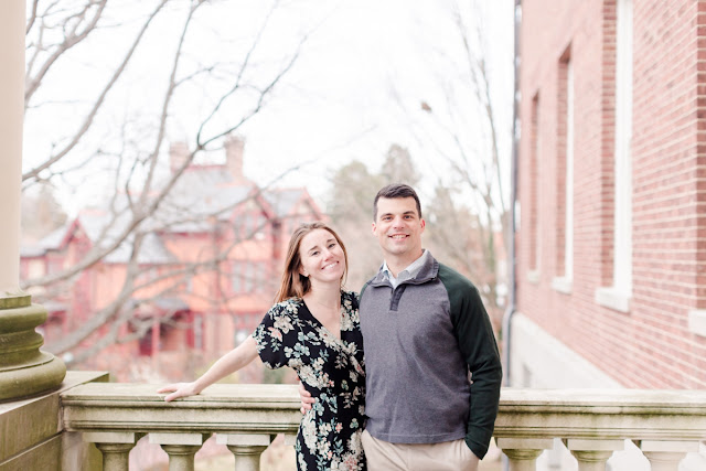 Downtown Annapolis Winter Engagement Session Photos by Maryland Wedding Photographer Heather Ryan Photography