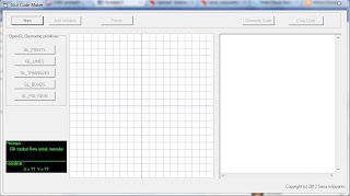 Tampilan Glut Code Maker