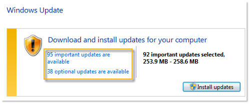Cara Update Windows 7 Step 2