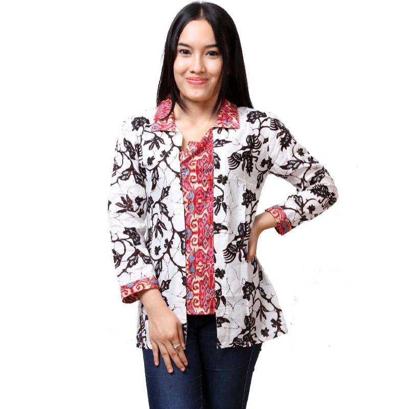 25 Model Baju Batik Kantor Terbaru Bulan Ini Model Baju 