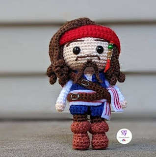 PATRON GRATIS JACK SPARROW AMIGURUMI 54676