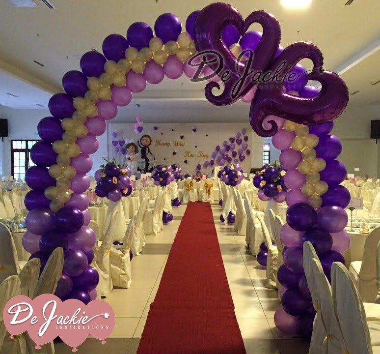 Balloon decorations for weddings birthday parties 