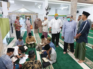 Wako Hendri Septa Monitoring Pelaksanaan Pesantren Ramadhan Berjalan Optimal di Masjid/Mushola Padang Barat dan Padang Utara