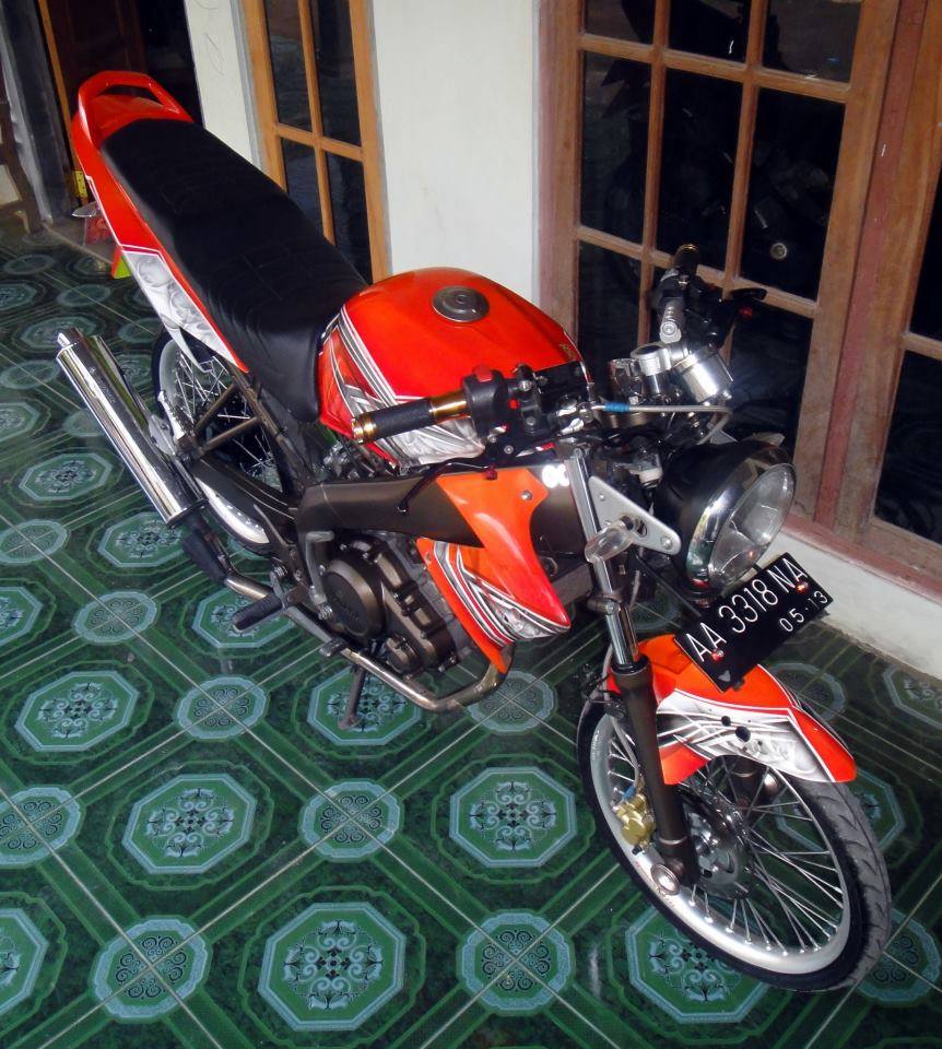 109 Modif Yamaha Vixion Lama  Modifikasi Motor Vixion Terbaru