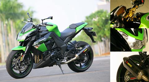  Kawasaki  Ninja Z1000 Modif Aksesoris Standar Kumpulan  