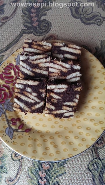 Resepi Kek Batik Simple dan Best (Step by Step)  Wow Resepi