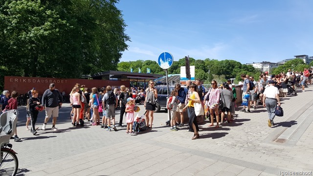 Eriksdalsbadet, the biggest swimming centre in Stockholm