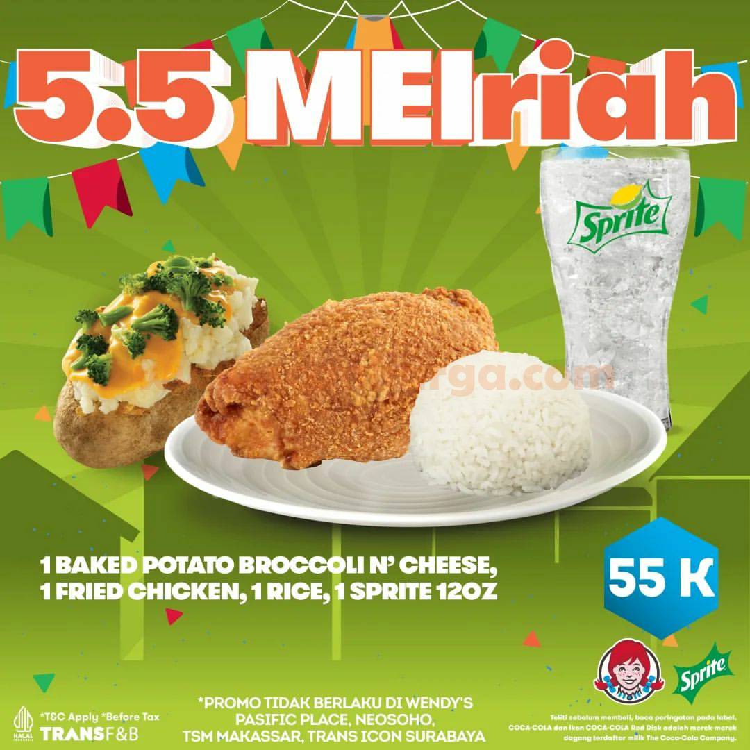 Promo WENDYS 5.5 MEIRIAH - Paket MURAH SPESIAL Rp. 55RB