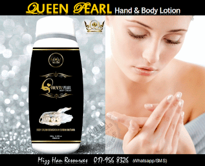 QUEEN PEARL HAND & BODY LOTION BY QM